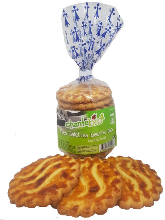 Chante Bio -- Maxi galettes beurre bio - 260 g