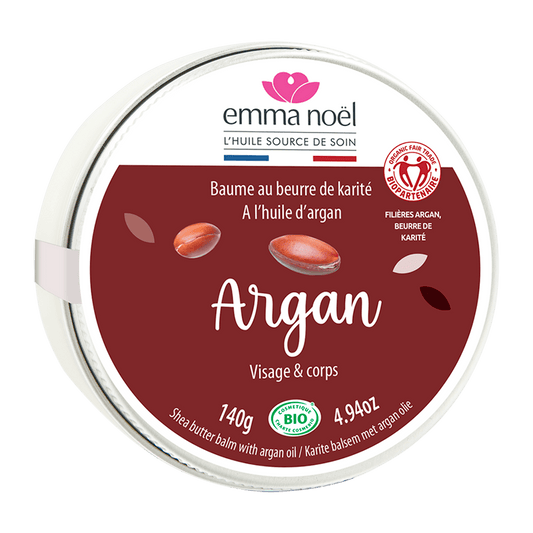 Emma Noël -- Baume karité argan bio - 140 g