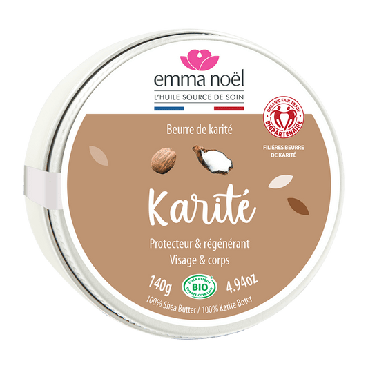 Emma Noël -- Beurre de karité bio equitable - 140 g