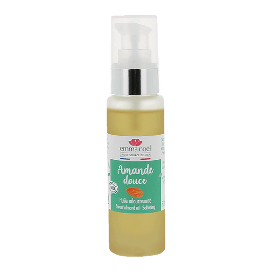 Emma Noël -- Huile vierge d'amande douce bio - 50 mL