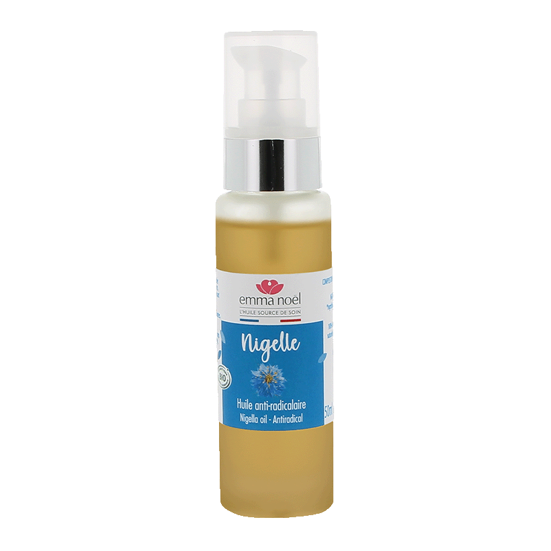 Emma Noël -- Huile vierge de nigelle bio - 50 mL