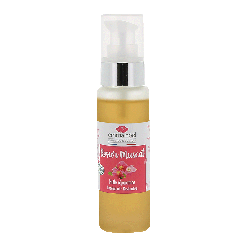 Emma Noël -- Huile vierge de rosier muscat bio - 50 mL