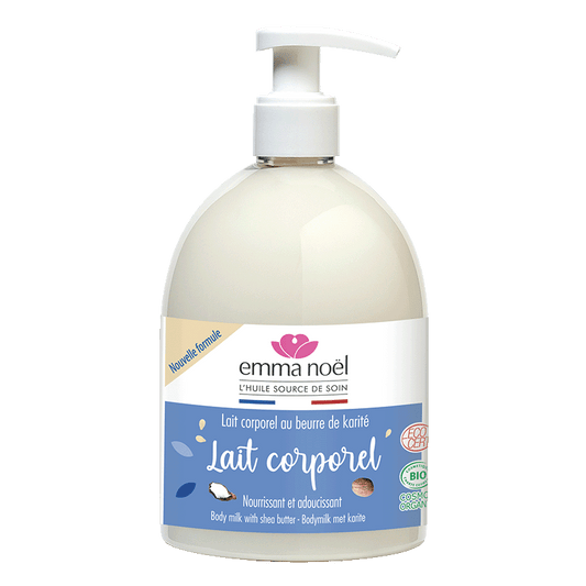 Emma Noël -- Lait corporel familial au beurre de karité bio - 500 mL