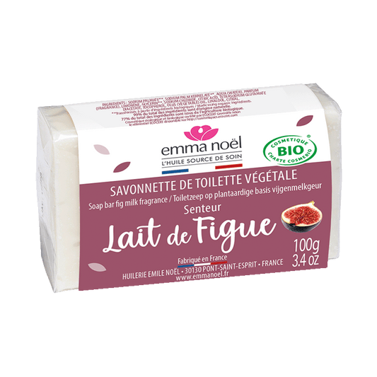 Emma Noël -- Savonnette lait de figue bio - 100 g