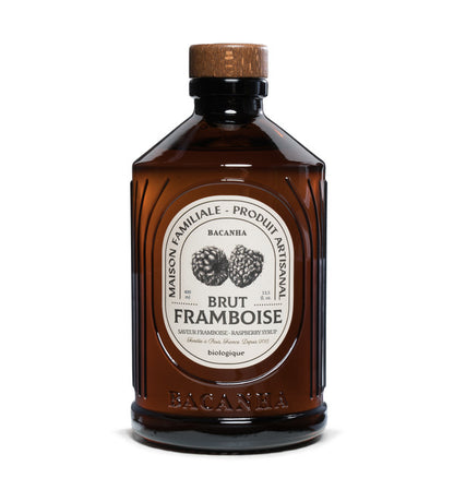 Bacanha -- Sirop framboise brut bio - 400 ml