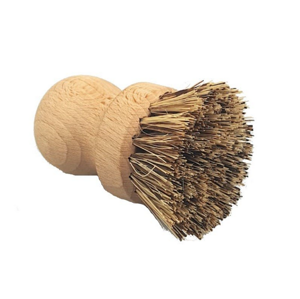 My Boo Company -- Brosse à casserole en bois de hêtre et fibres naturelles extra-dures