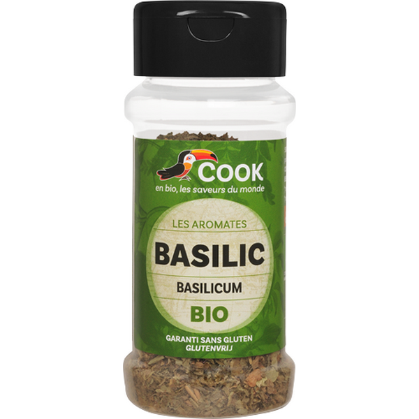 Cook épices -- Basilic en feuilles bio (origine Hors UE) - 15 g