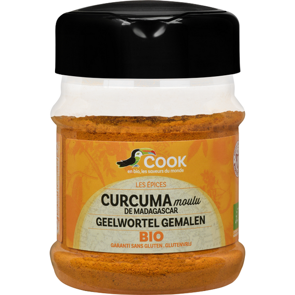 Cook épices -- Curcuma en poudre bio (origine Madagascar) - 80 g