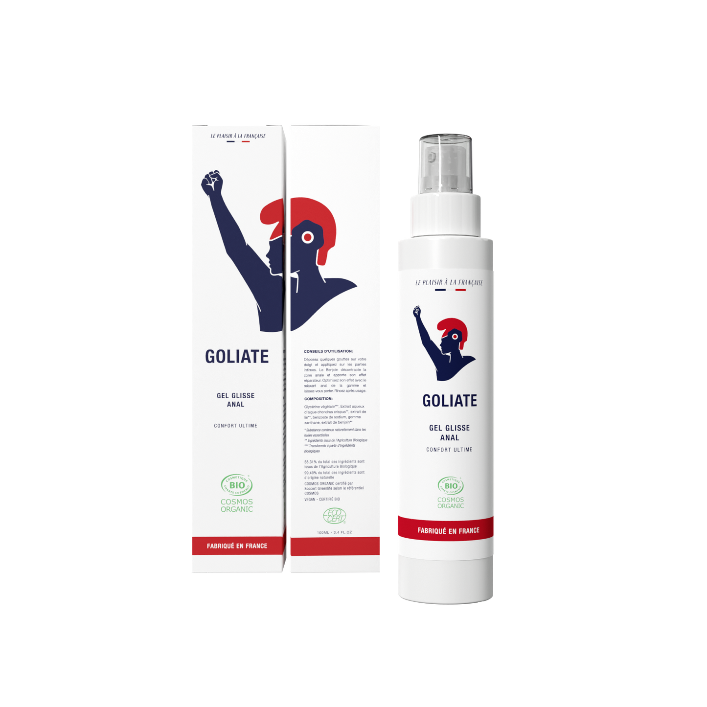 Goliate -- Gel glisse anal confort ultime bio - 100 ml