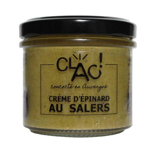 Clac -- Crème d'épinards au salers bio - 100 g