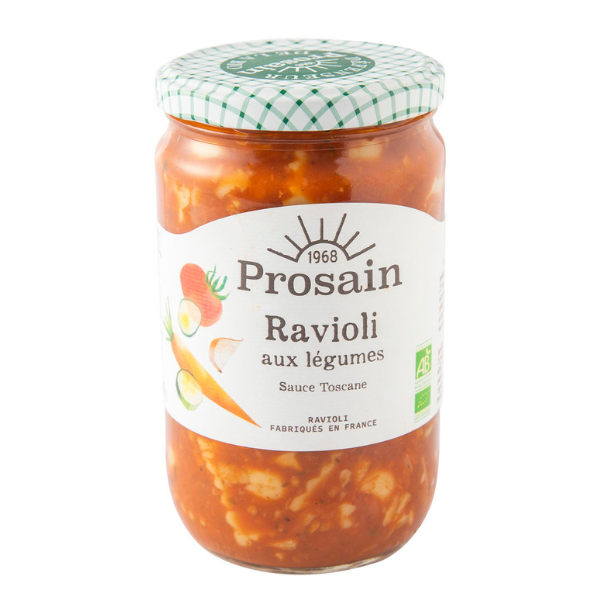 Prosain -- Ravioli légumes sauce toscane bio - 680 g