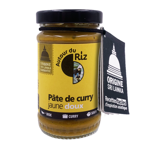 Autour Du Riz -- Pâte de curry jaune doux bio - 100 g