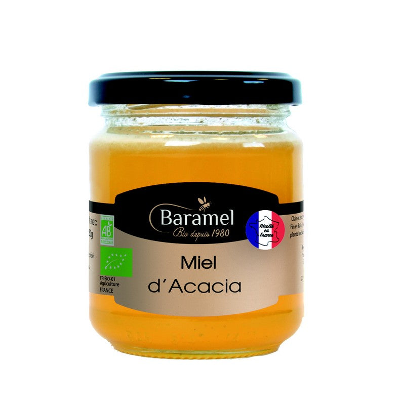 Baramel -- Miel d'acacia bio (france) - 250 g