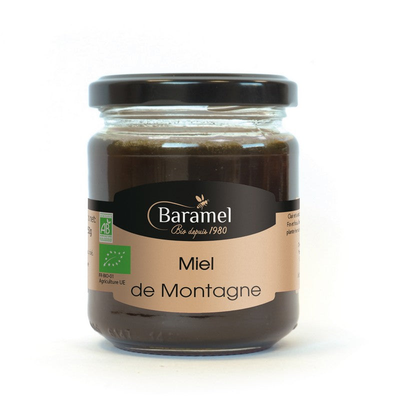 Baramel -- Miel de montagne bio - 250 g