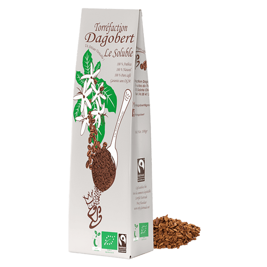 Les Cafés Dagobert -- Le soluble 100% arabica - 100 g