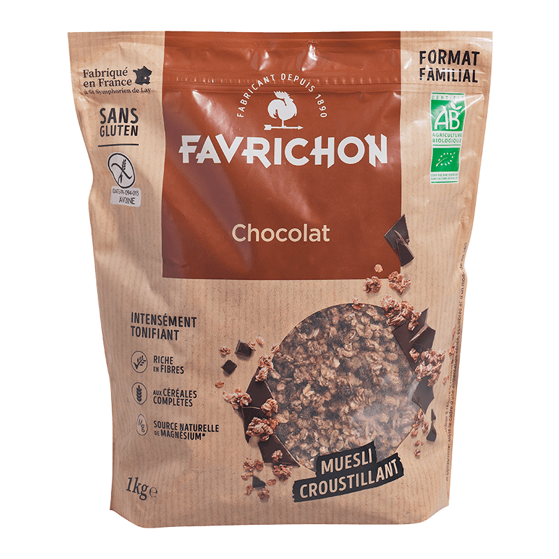 Favrichon -- Muesli croustillant chocolat - 1 kg