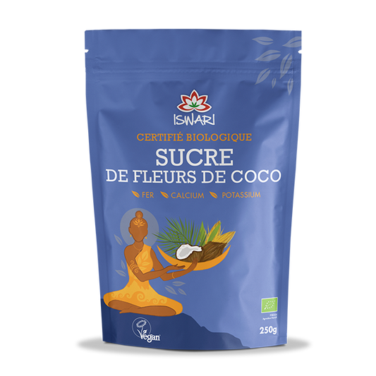 Iswari -- Sucre de coco bio (origine Hors UE) - 250 g