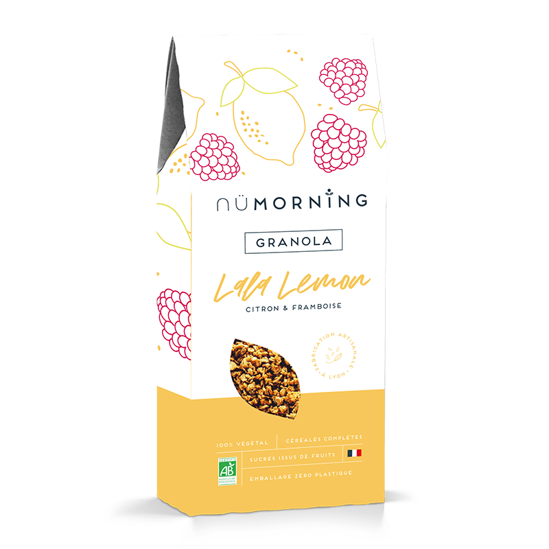 Nümorning -- Granola lala lemon bio - boîte 300 g