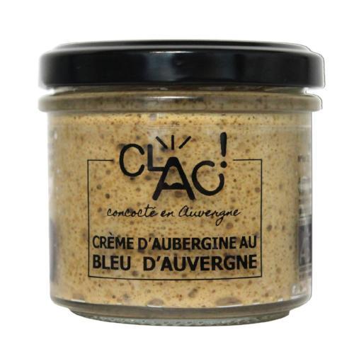 Clac -- Crème d'aubergine au bleu d'auvergne bio - 100 g
